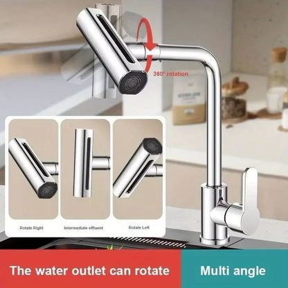 4 in 1 Multifunctional Rotatable Kitchen Tap - Royal Sanitary