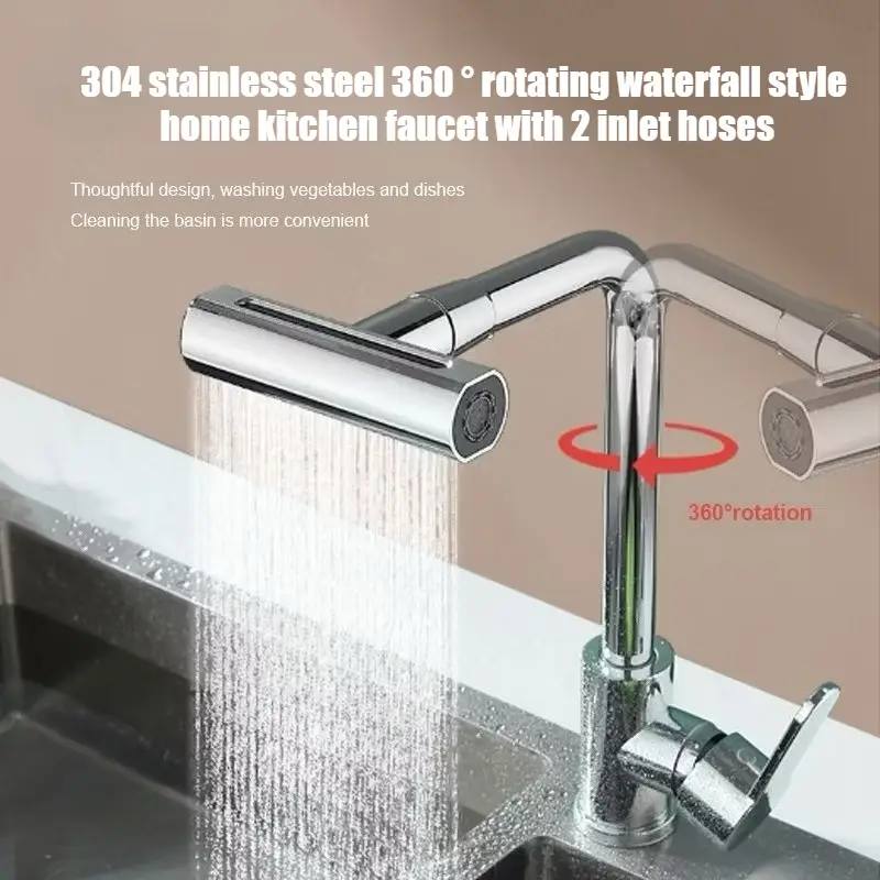4 in 1 Multifunctional Rotatable Kitchen Tap - Royal Sanitary