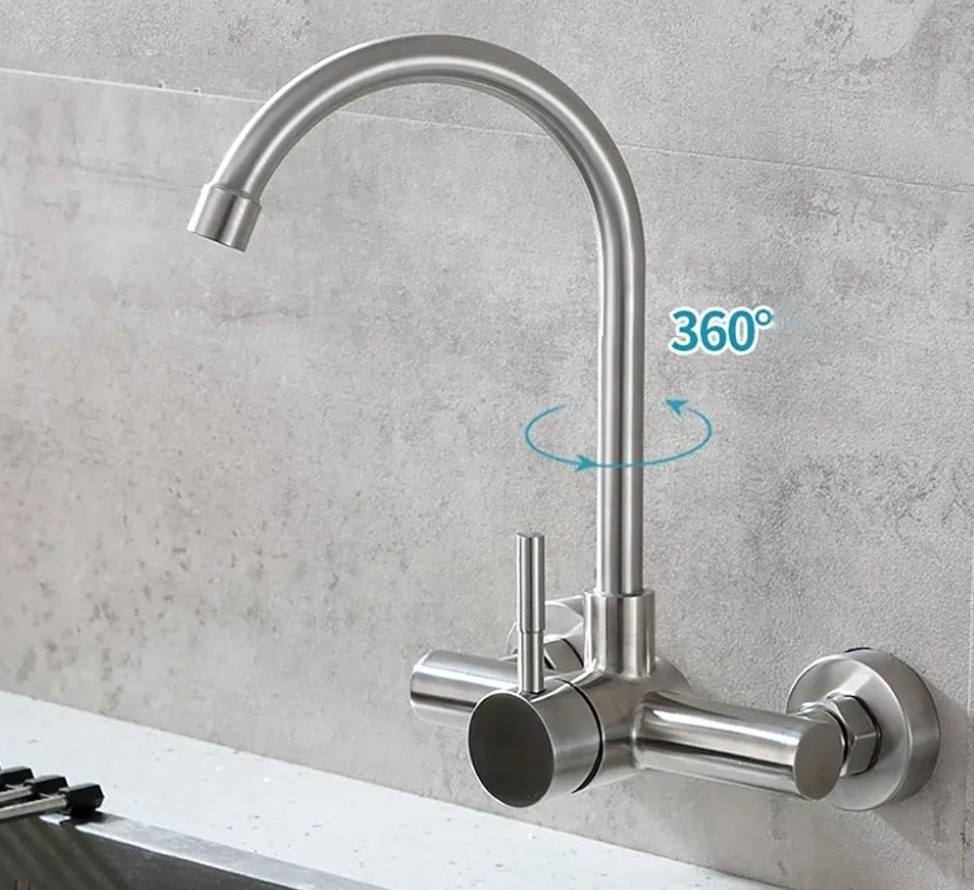 Wall Mounted Kitchen Tap