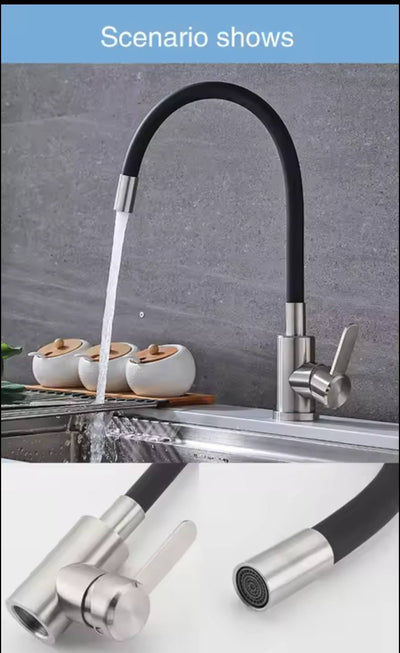 Flexible Kitchen Sink Faucet