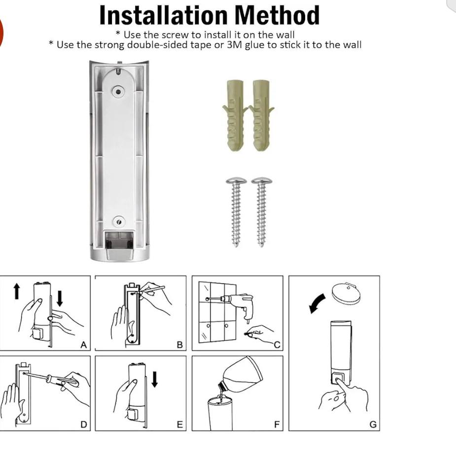 Soap Dispenser Bottle