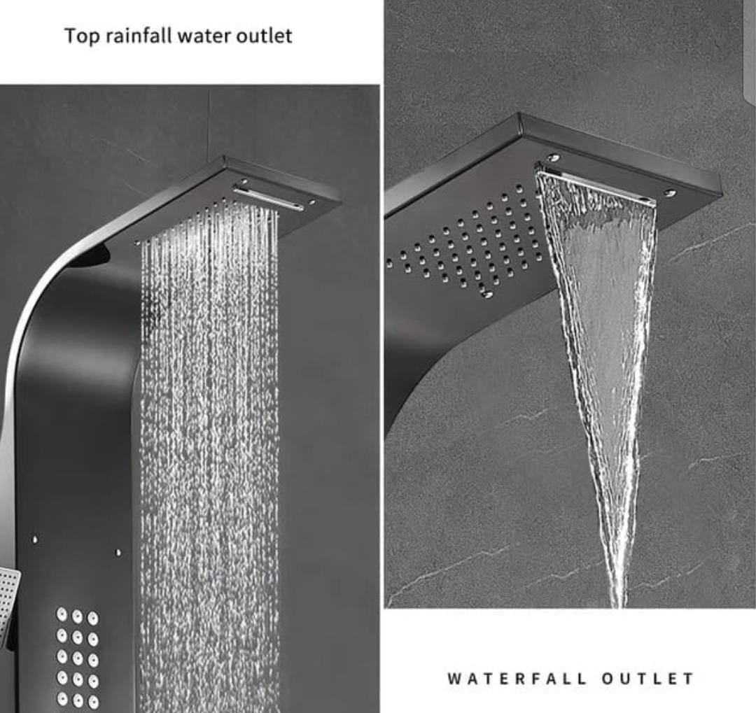 5 in 1 Multifunctional Bathroom Shower Panel - Royal Sanitary
