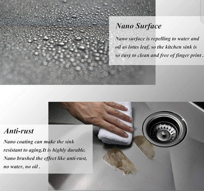 Hand Made Single Bowl Kitchen Sink