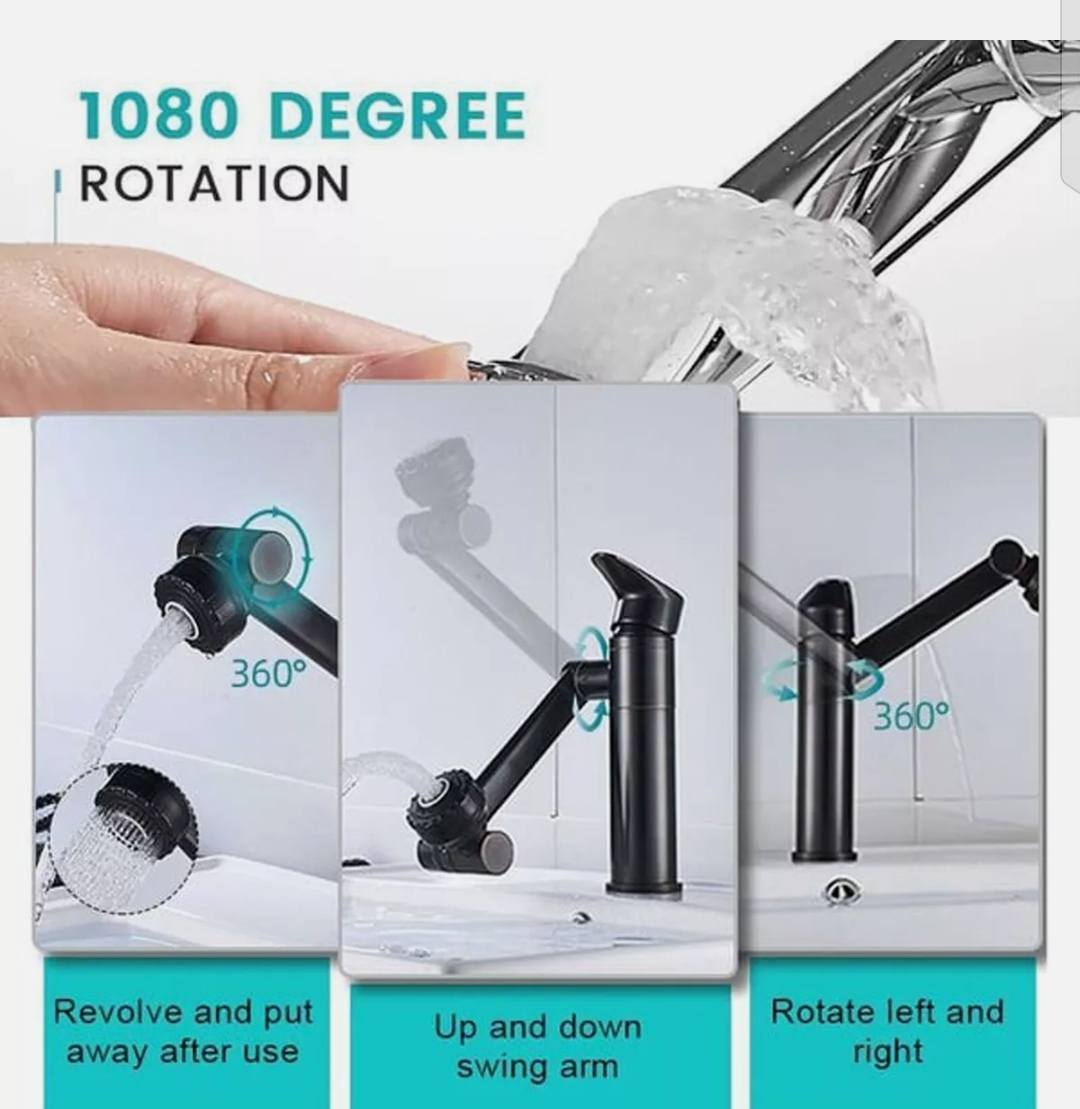 Multifunctional Rotatable Bathroom Tap