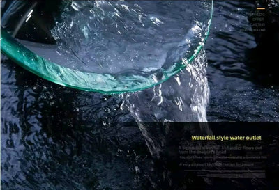 Glass Waterfall Bathroom Besone Faucet