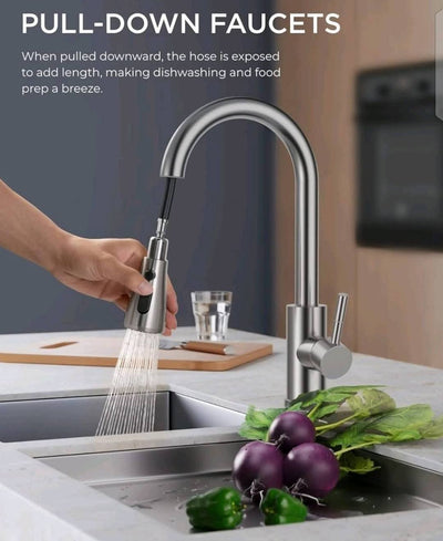 Pullout Kitchen Sink Faucet