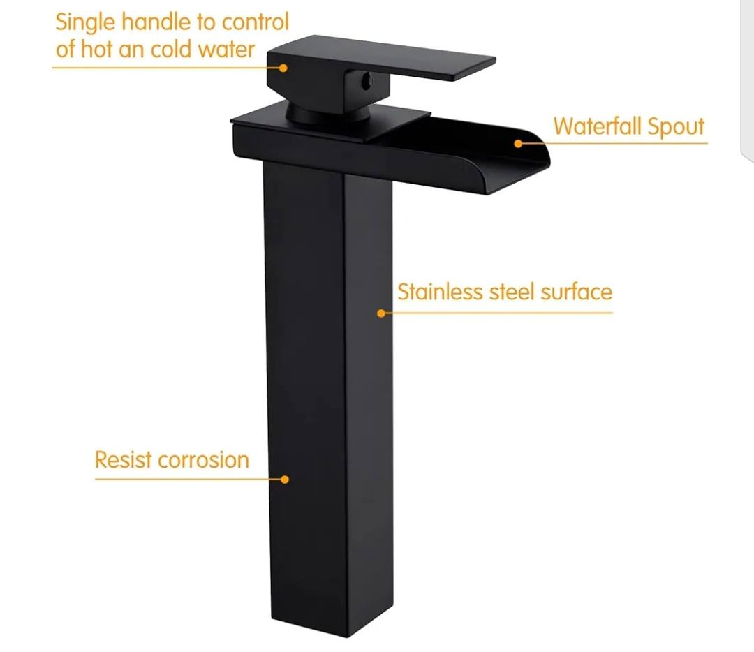 Waterfall Bathroom Vanity Besone Faucet