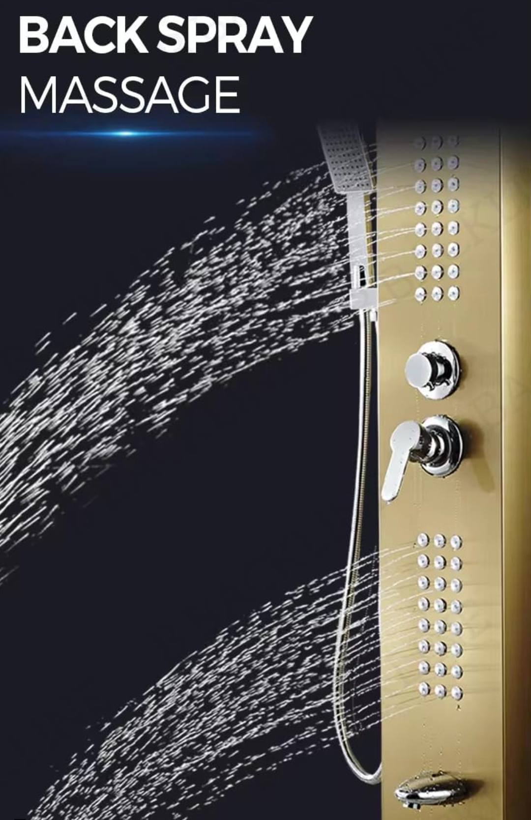 5 in 1 Multifunctional Bathroom Shower Panel