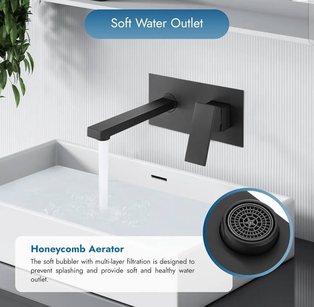 Wall Mounted Luxury Vanity Besone Mixture Tap