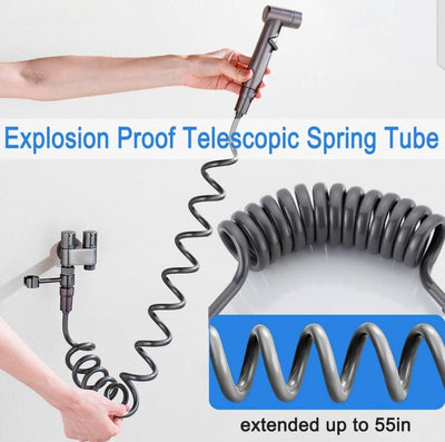 Commode Double Tap With Toilet Shower