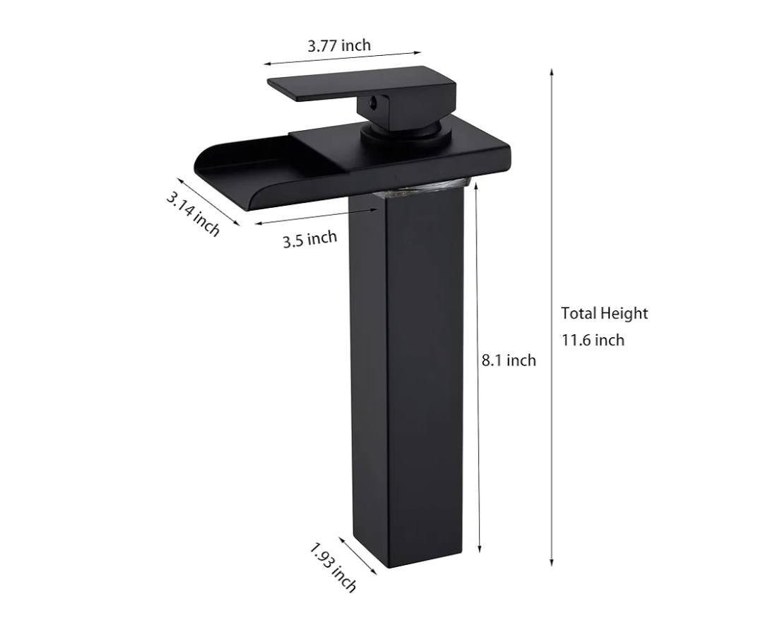 Waterfall Bathroom Vanity Besone Faucet
