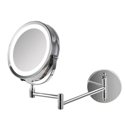 Wall Mounted 1080° Rotatable LED Mirror