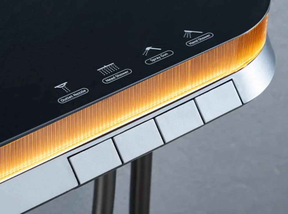 Luxury Piano Shower Set