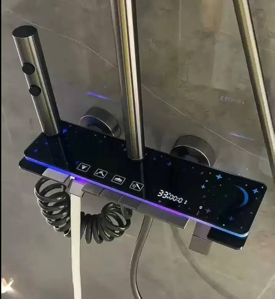 Piano LED Shower Set