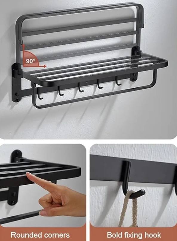 Foldable Towel Rack - Royal Sanitary