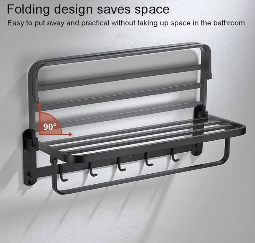 Foldable Towel Rack - Royal Sanitary