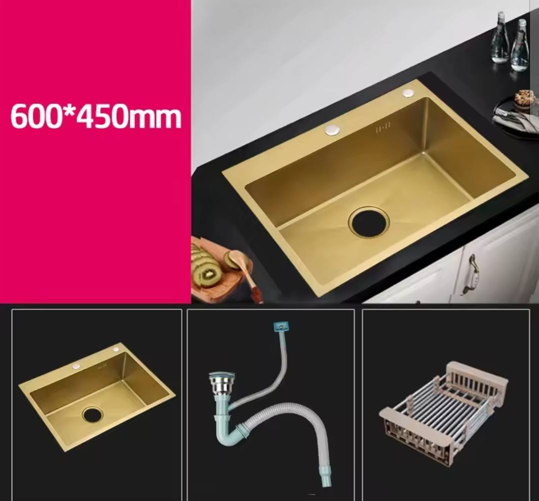 Hand Made Single Bowl Kitchen Sink - Royal Sanitary