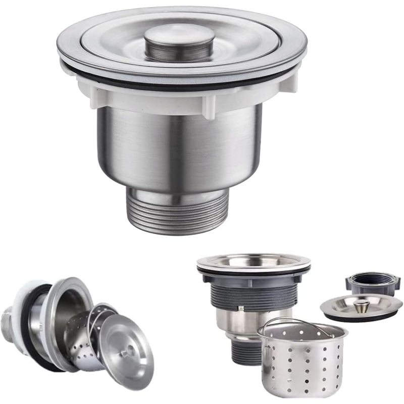 Kitchen Sink Drain Strainer Set - Royal Sanitary