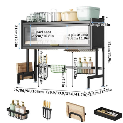 Kitchen Storage Rack - Royal Sanitary