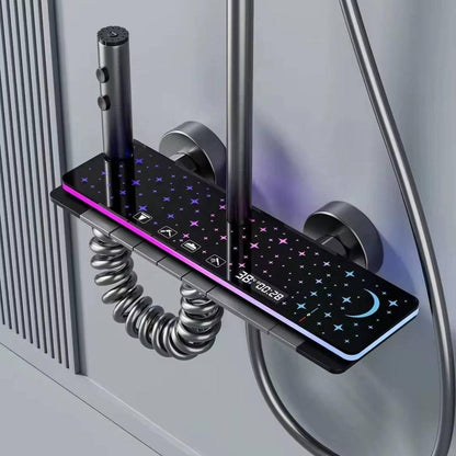 Multifunctional Piano LED Shower Set - Royal Sanitary