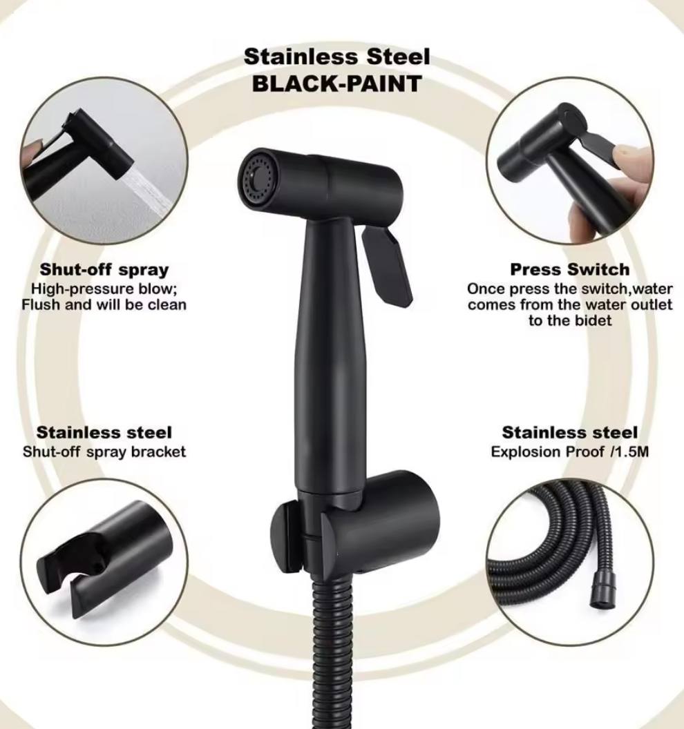 Muslim Shower Stainless Steel - Royal Sanitary