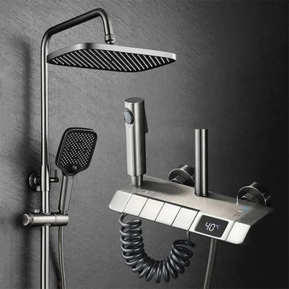 Piano Digital Temperature Shower Set - Royal Sanitary