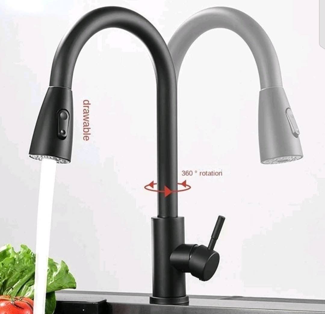 Pullout Kitchen Sink Faucet - Royal Sanitary