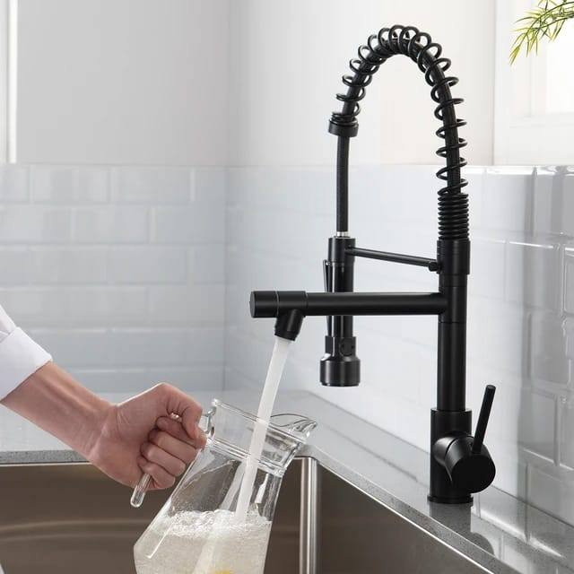 Pullout Kitchen Sink Faucet - Royal Sanitary
