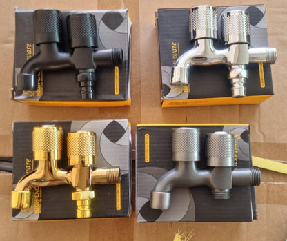 2 in 1 Premium Double Tap For Bathroom & Washing Areas