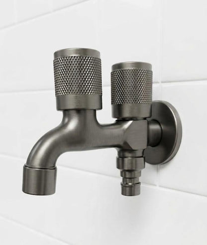 2 in 1 Premium Double Tap For Bathroom & Washing Areas