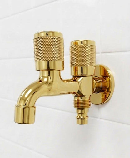 2 in 1 Premium Double Tap For Bathroom & Washing Areas