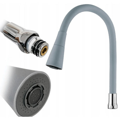 360° Flexible Rubber Neck For Kitchen & Bathroom Taps