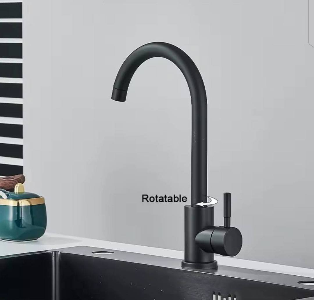 Round Shape Kitchen Sink Faucet For Hot and Cold Water - Royal Sanitary
