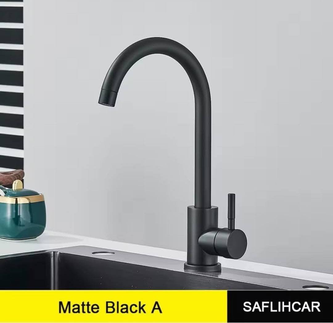 Round Shape Kitchen Sink Faucet For Hot and Cold Water - Royal Sanitary