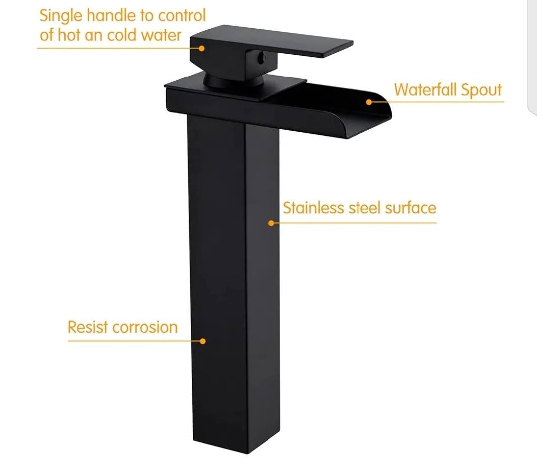 Waterfall Bathroom Vanity Besone Faucet - Royal Sanitary